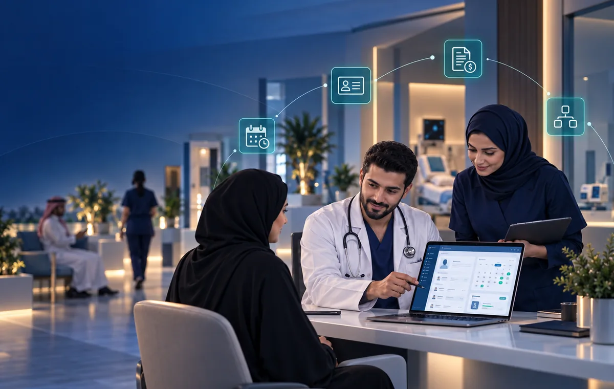 المواعيد والمتابعة ضمن تجربة متصلة